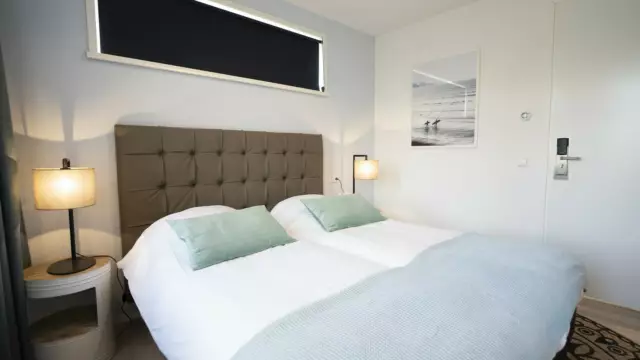 Bed and breakfast slaapkamer Tesselhof VVV Texel fotograaf Liselotte Schoo