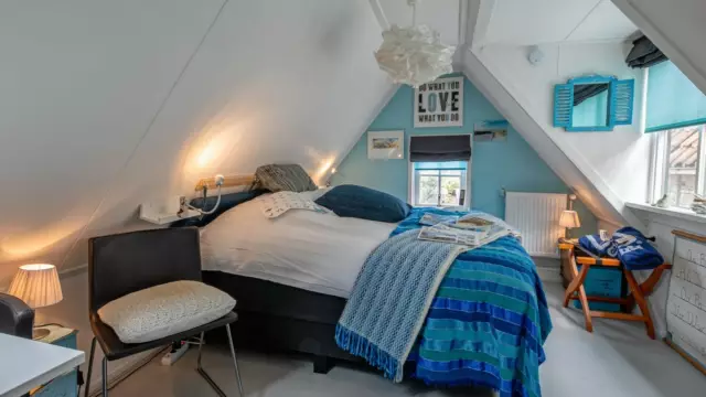 Slaapkamer Spookhuis Den Hoorn fotograaf Justin Sinner VVV Texel