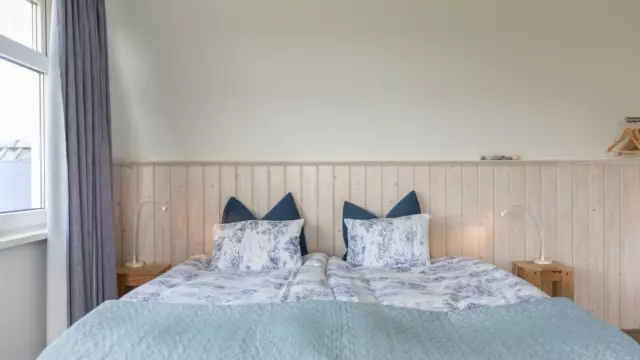 Slaapkamer bed en breakfast Wad Uniek VVV Texel