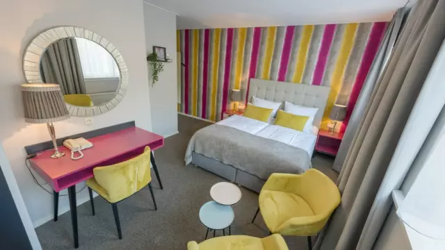 Hotelkamer van Hotel Op Diek in Den Hoorn VVV Texel