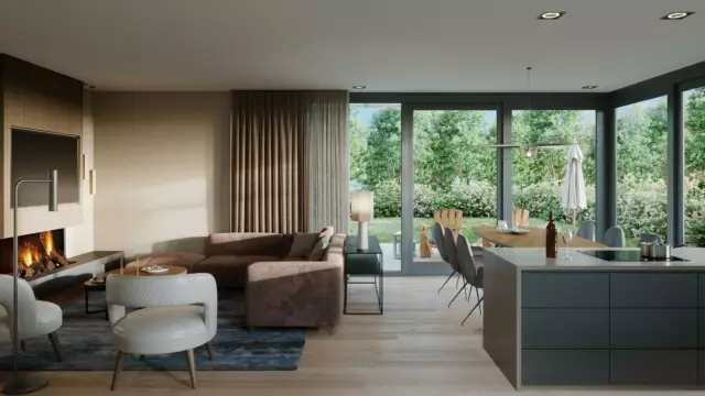 Luxe villa met sfeerhaard op Villapark De Koog VVV Texelk