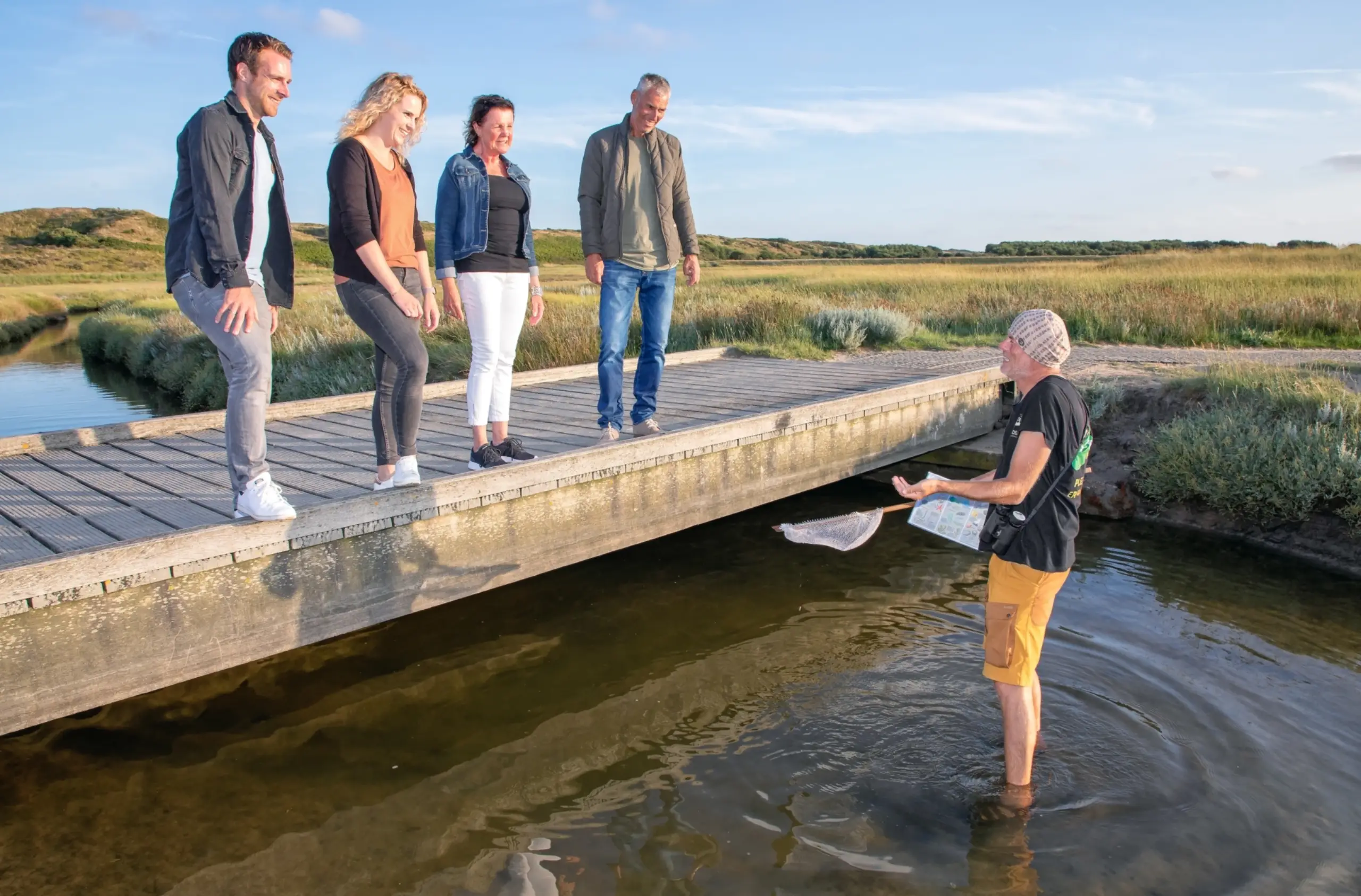 Lekker de natuur in tijdens een excursie