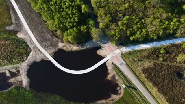 Texel Fietsbrug Ploeglanderweg