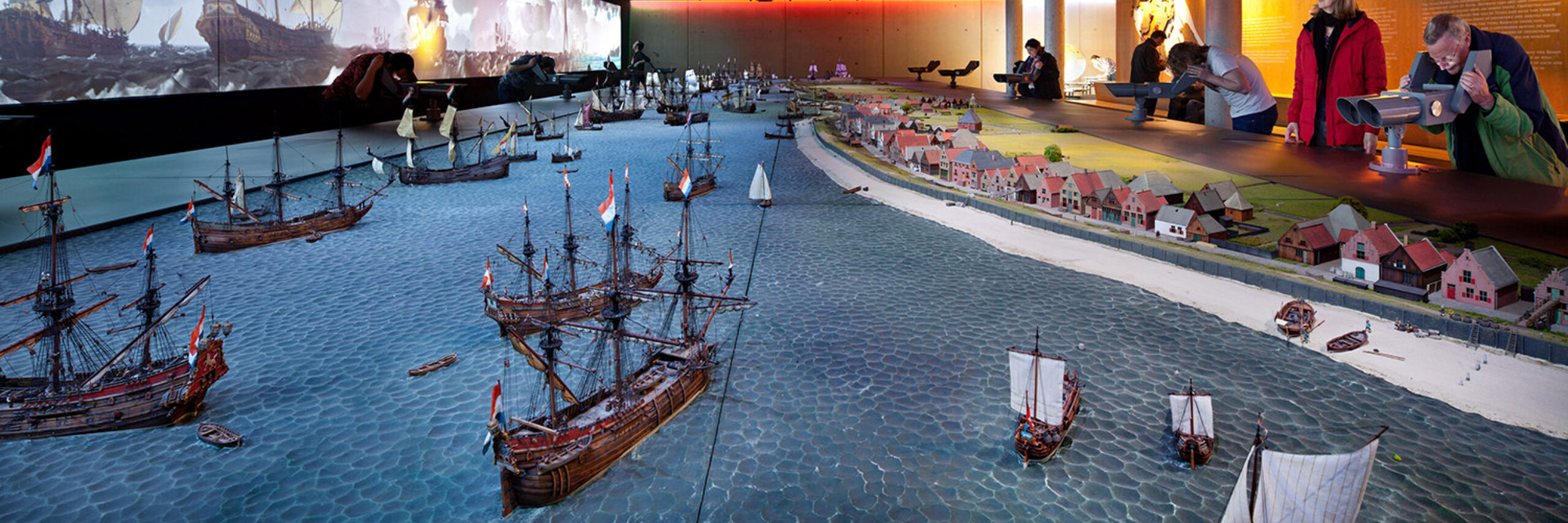 Maquette Reede van Texel