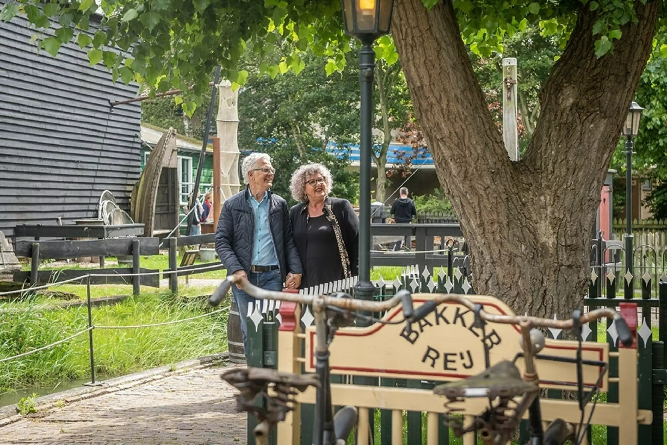 Het buitenterrein van Museum Kaap Skil