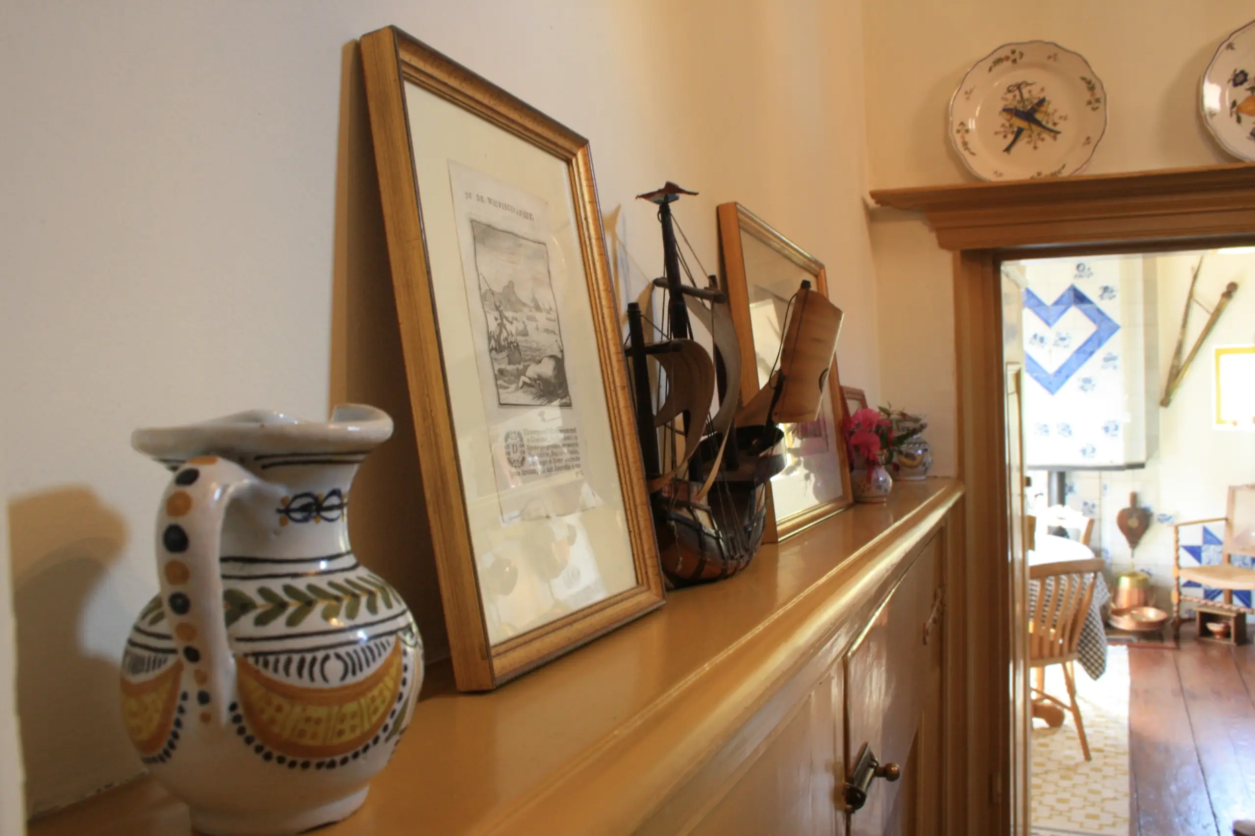 Historische details in t Walvisvaarders Huisje