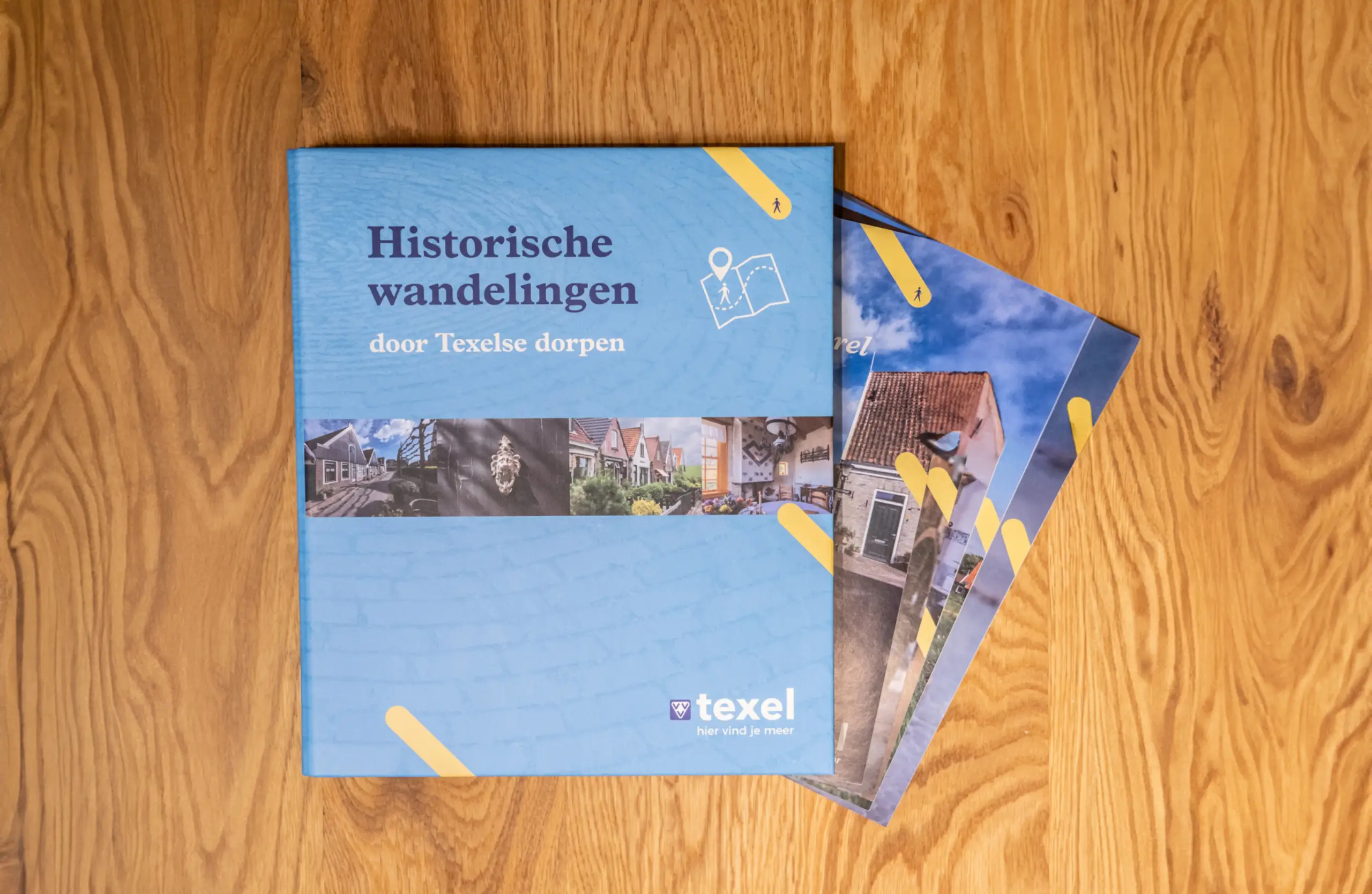 Historic walks, folder with five routes