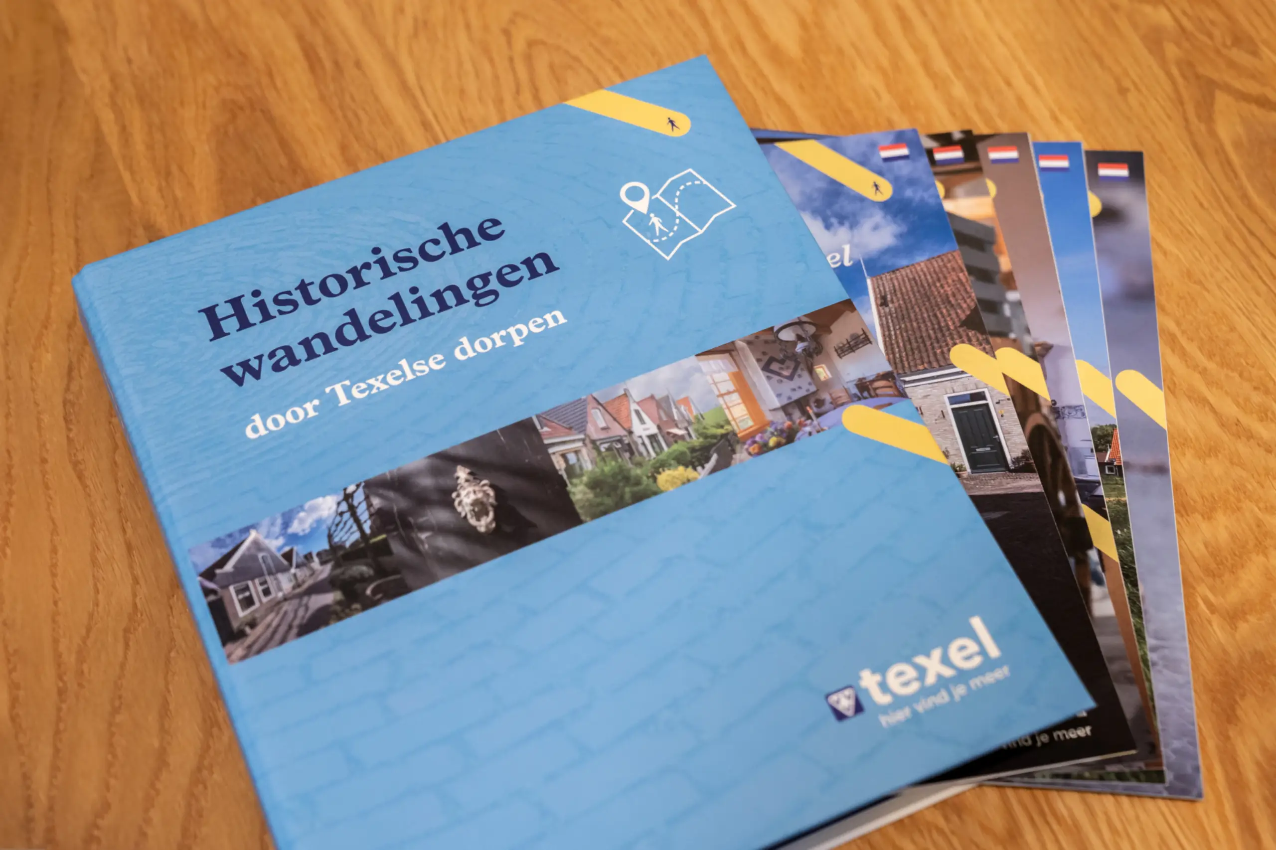 Historische Wandelingen, mapje met vijf routes