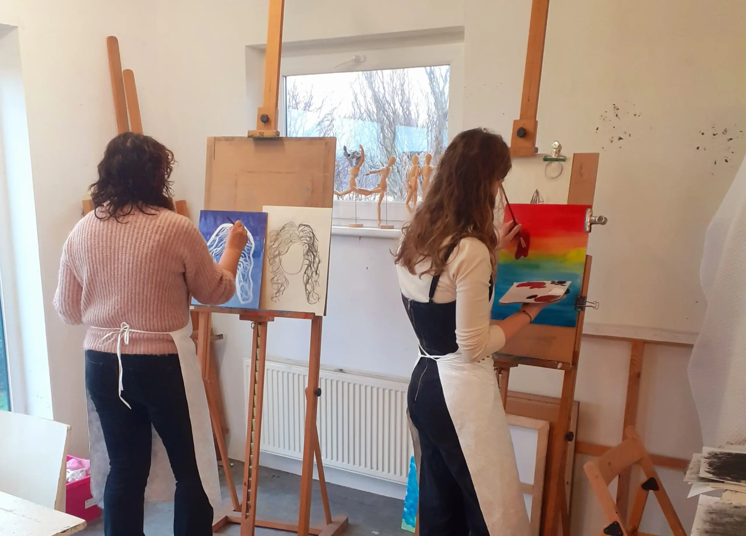 Schilderworkshop door Paulien Valk