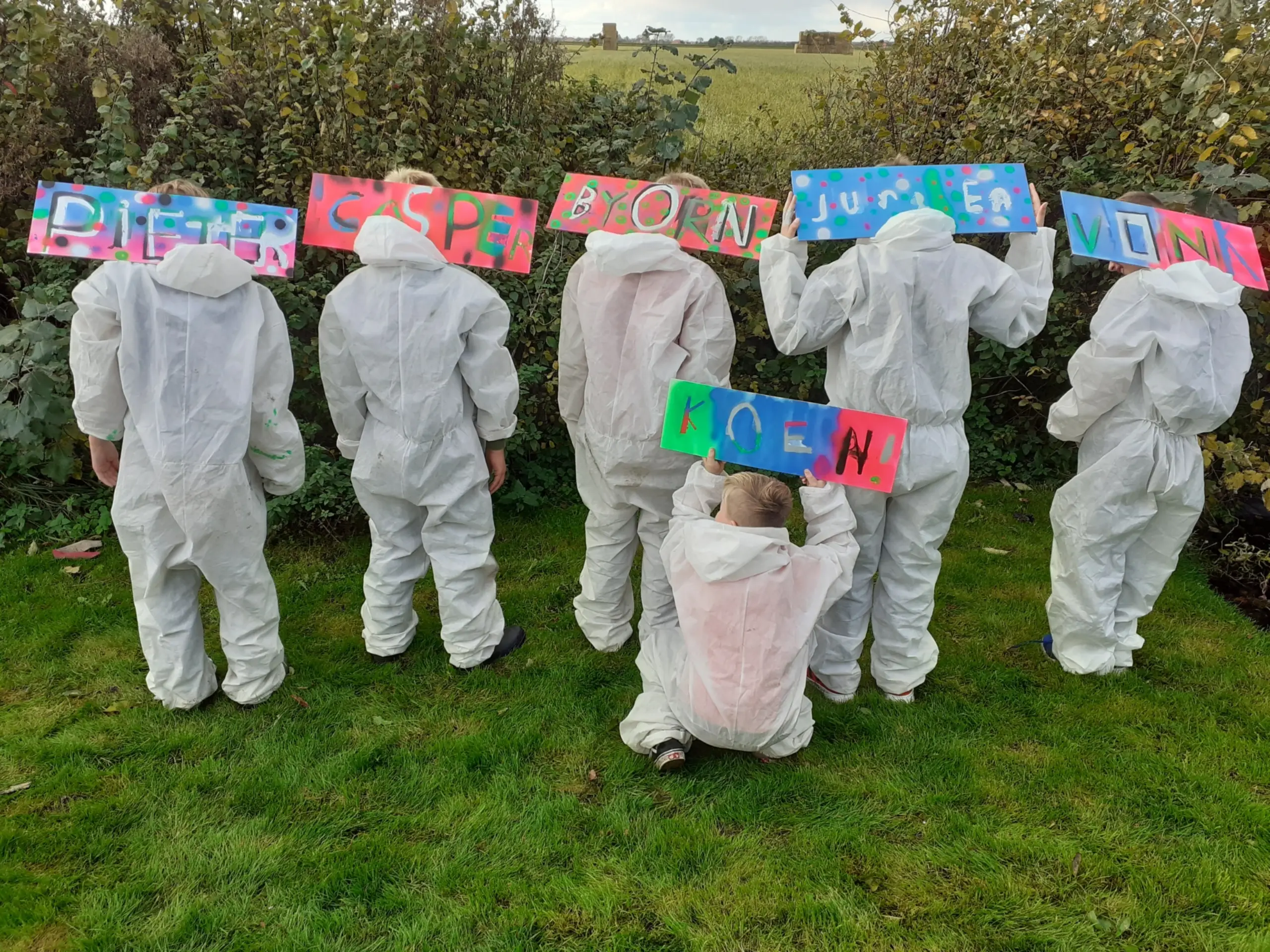 Workshop graffiti door Paulien Valk