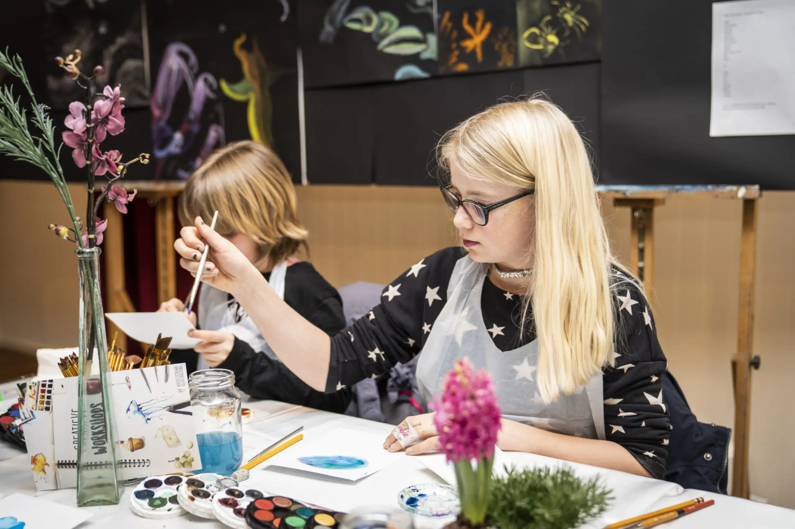 Workshop tijdens Cultuurnacht