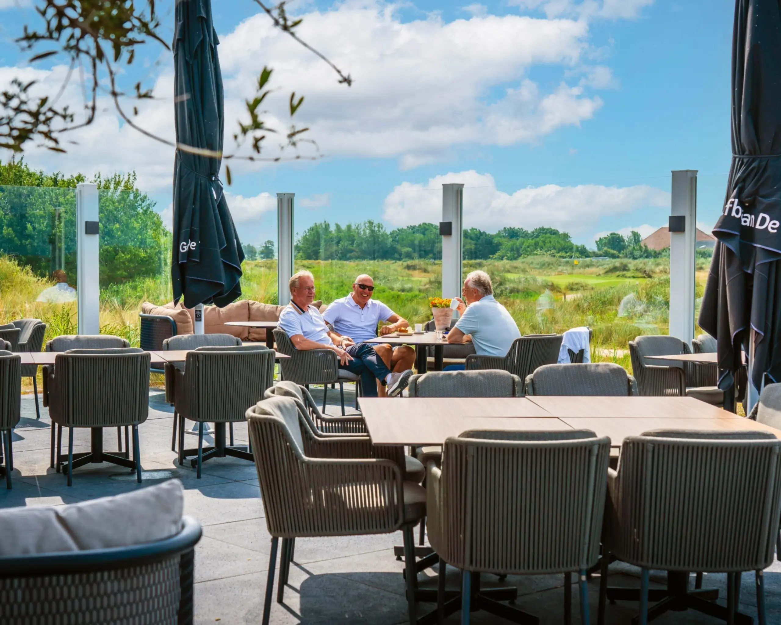 Krim Golfbaan terras Hanenhuus