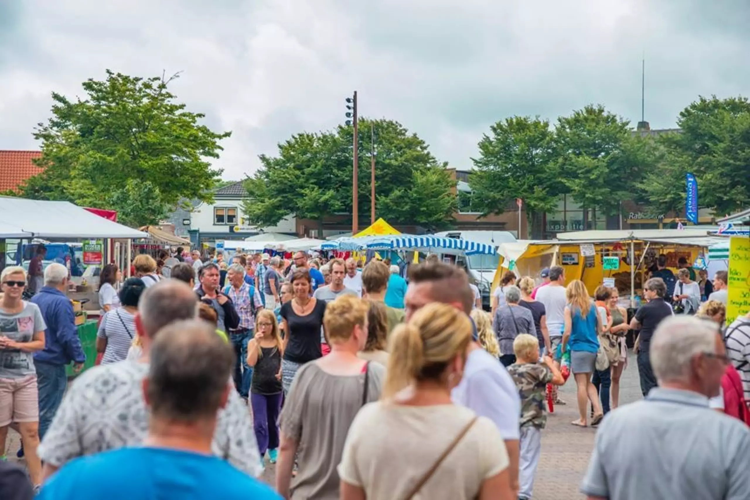 Summer market Den Burg