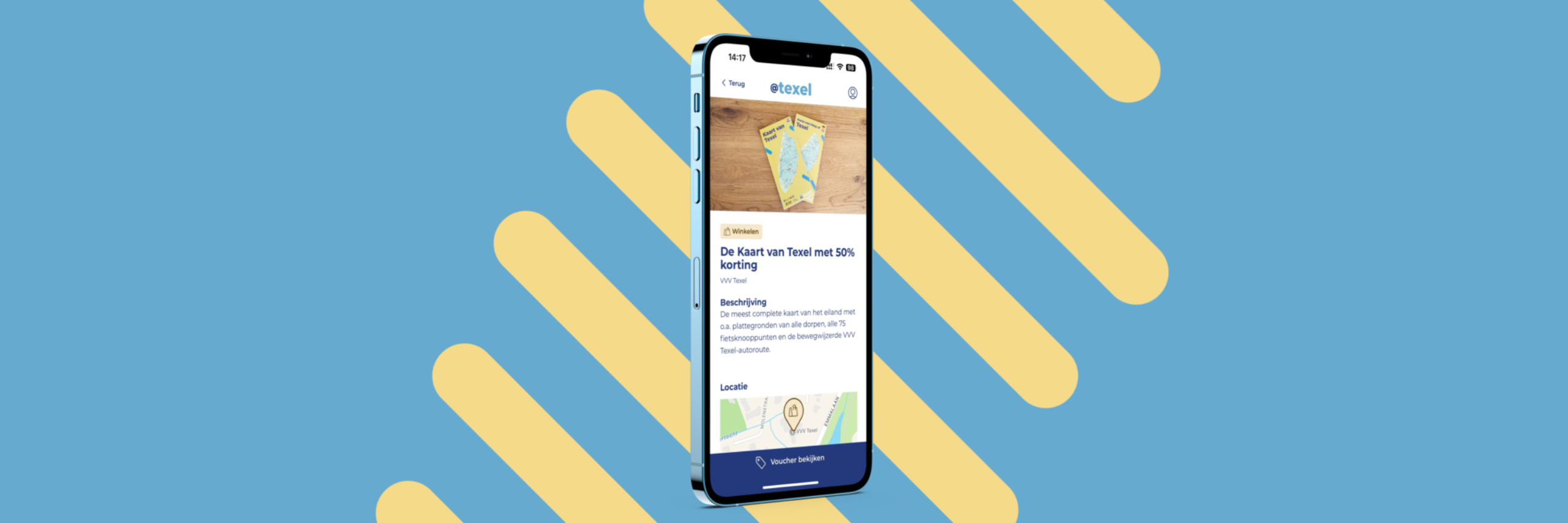 Texel app voor VVV website