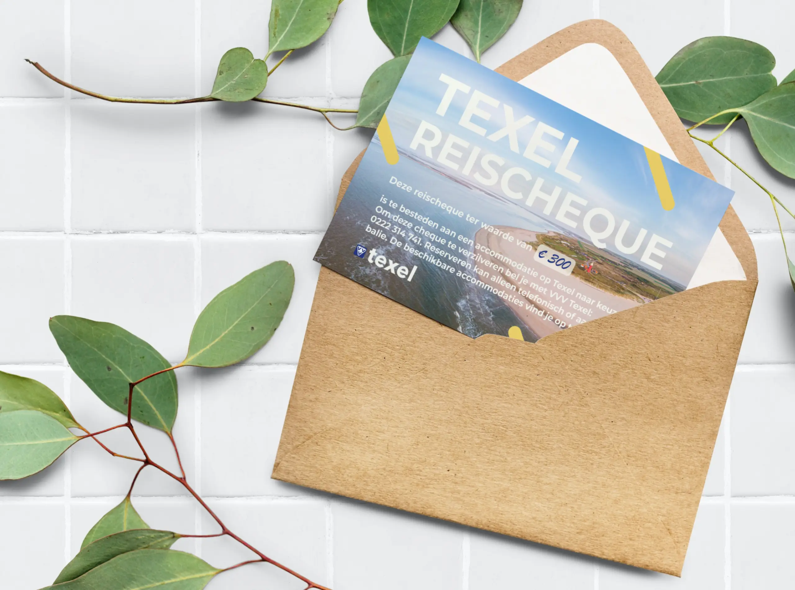 Een VVV Texel Reischeque