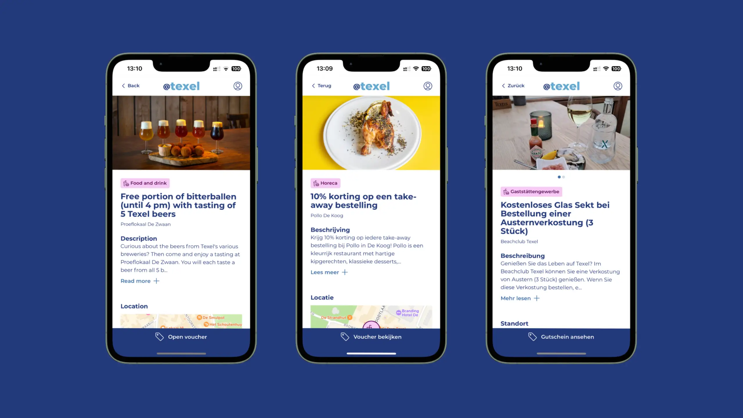 Vouchers in de app