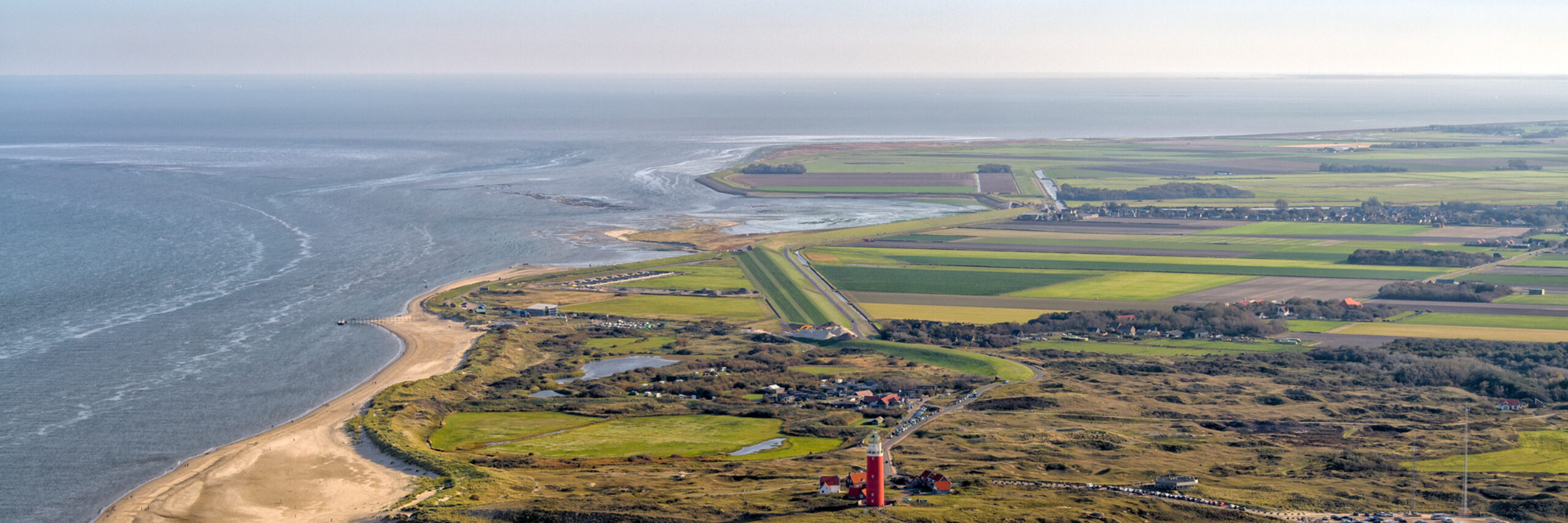 De Cocksdorp vanuit de lucht VVV Texel Roel Ovinge