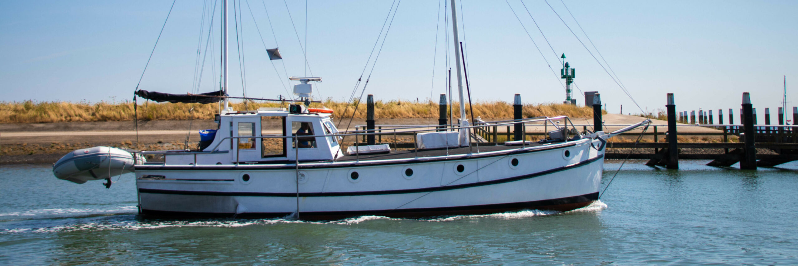 Boot jachthaven Texel