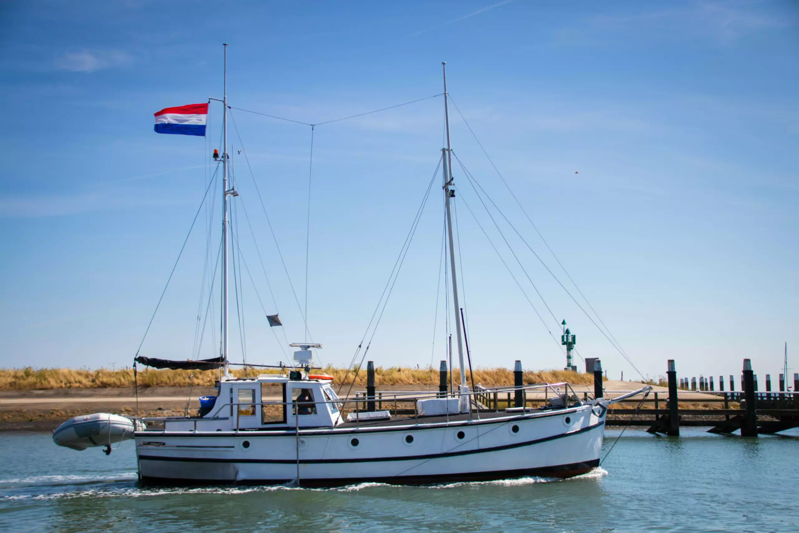 Boot jachthaven Texel