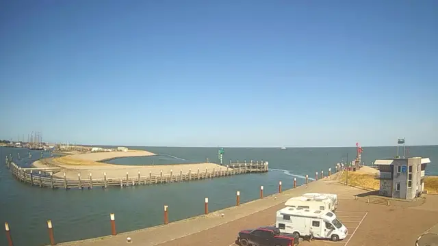 Webcam havenmond Oudeschild