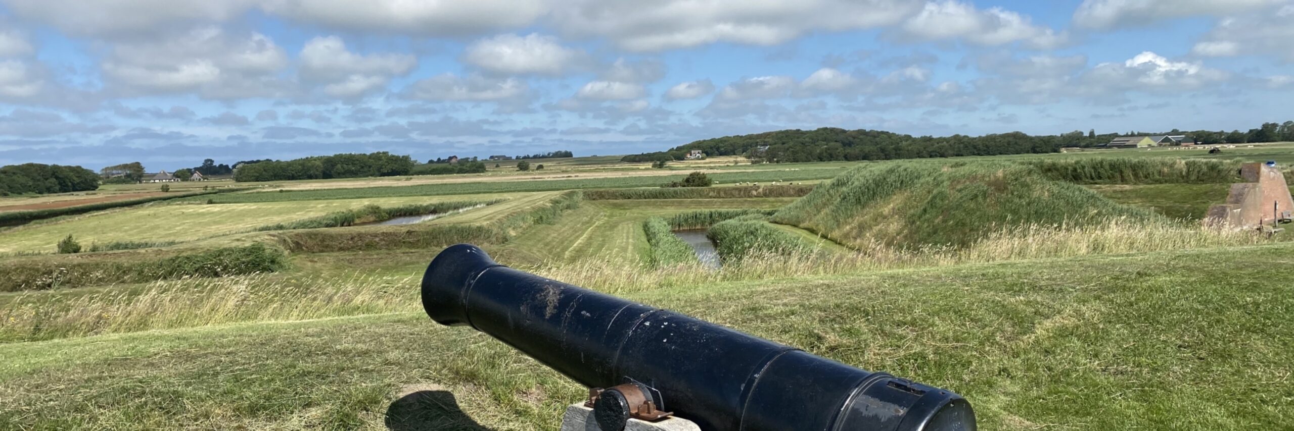 Kanon op Fort De Schans