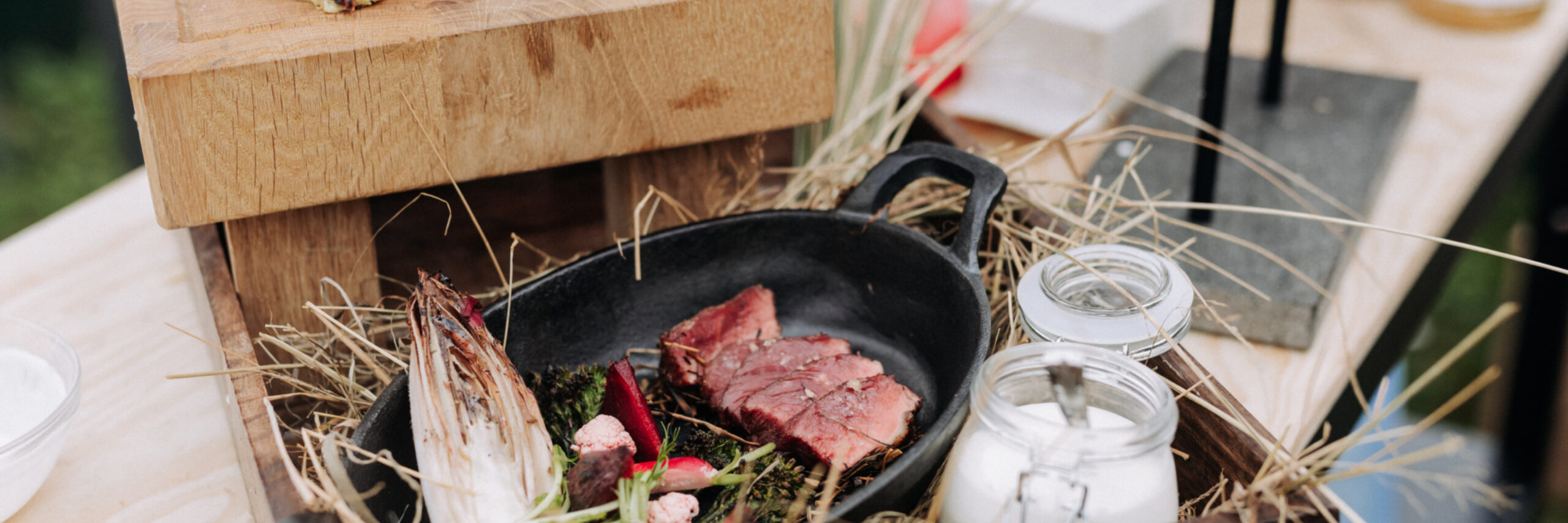 Gerecht Niels Runderkamp met Texelse rund BBQ Battle