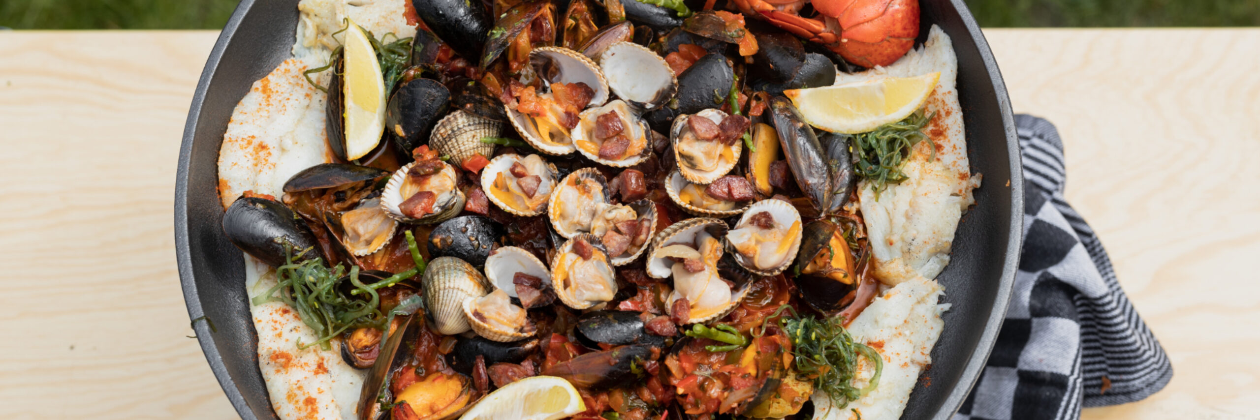 Recept voor frutti di mare met Texelse wordt BBQ Battle