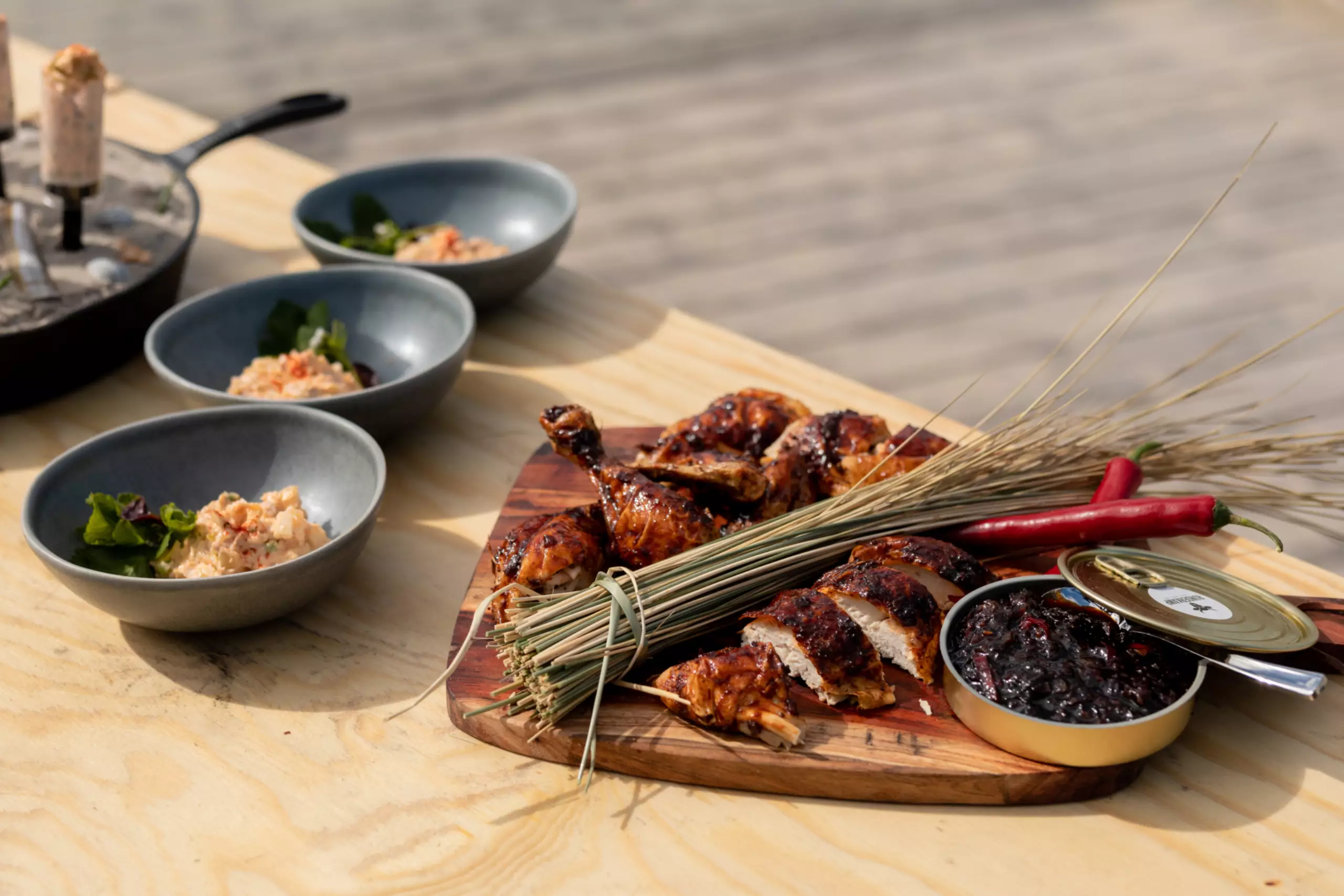 Recept met kip en Texels bier gerecht van Niels Runderkamp