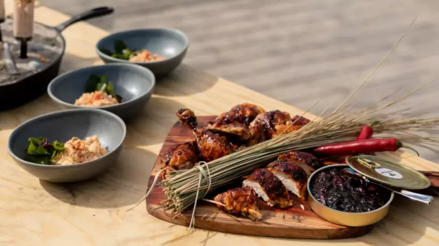 Recept met kip en Texels bier gerecht van Niels Runderkamp