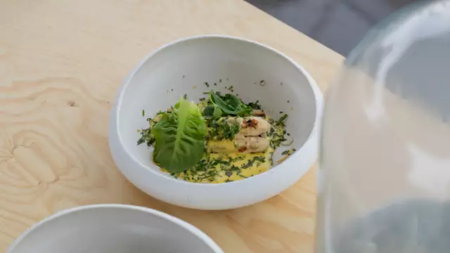 Het gerecht van Joram Timmerman tijdens de BBQ Battle 2
