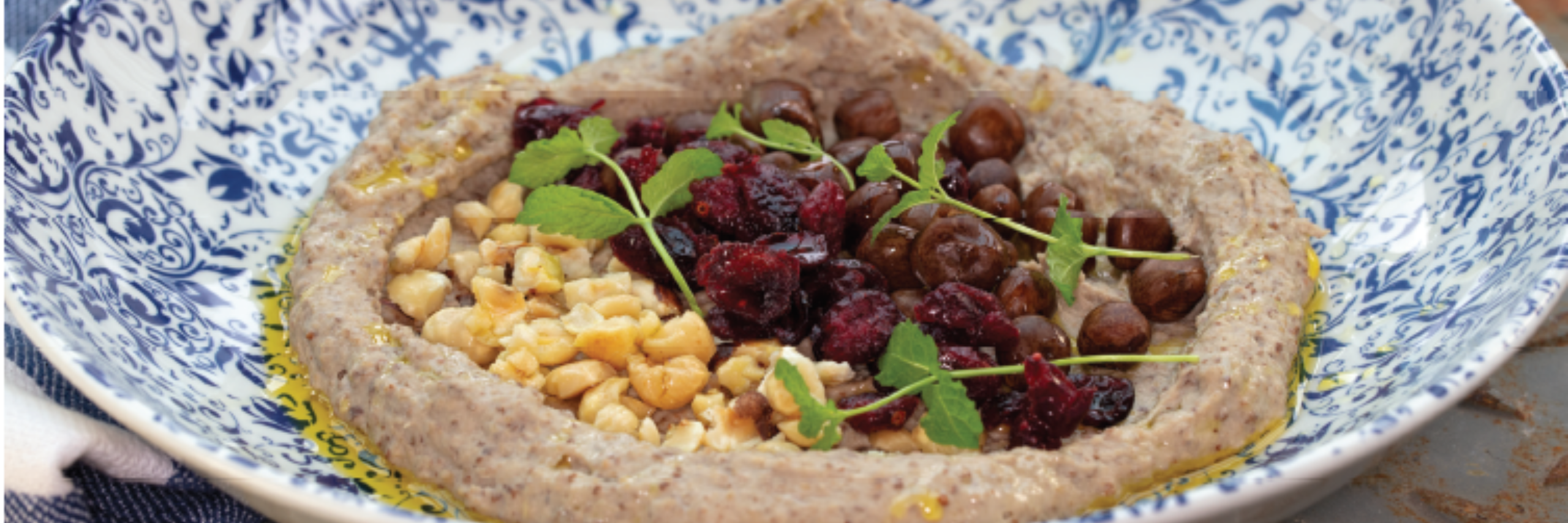Waddenhummus van grauwe erwten