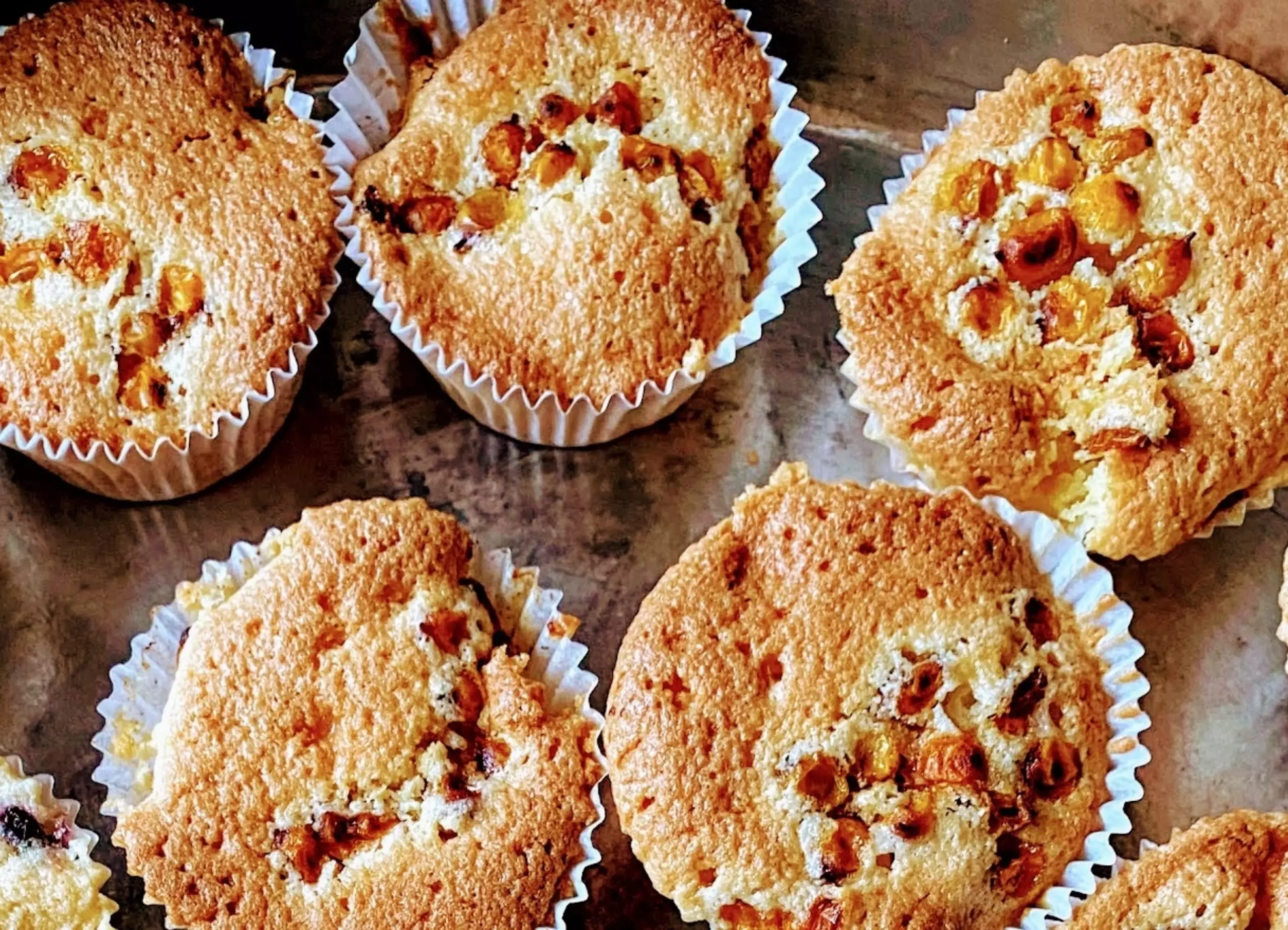 Cakejes met duindoorn