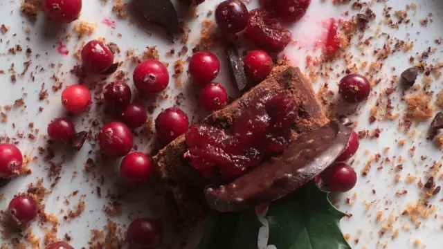 Chocolade kersttaartje VVV Texel Fotograaf Annette van Ruitenburg 2