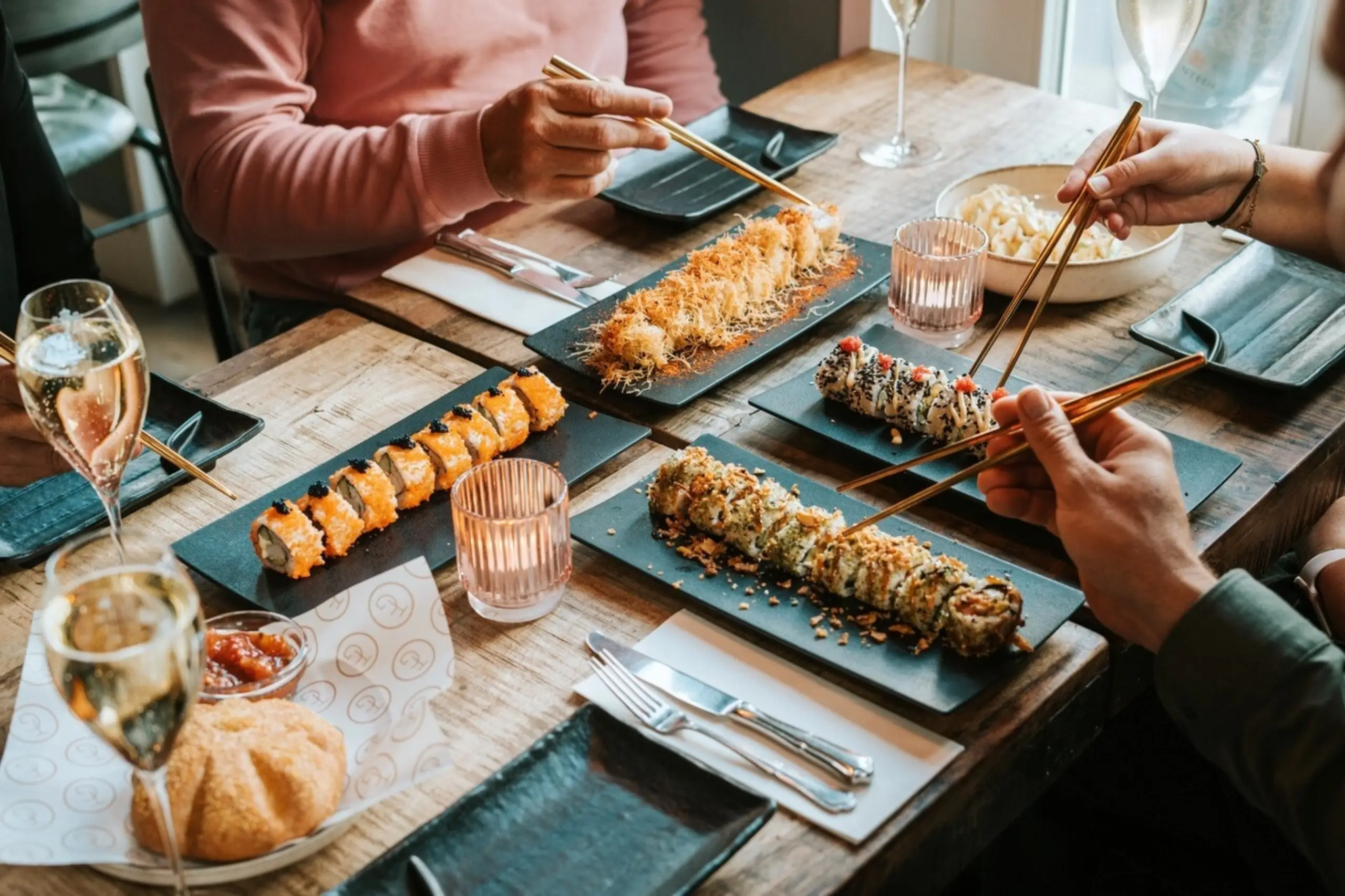 Sushi bij Texelse Goud
