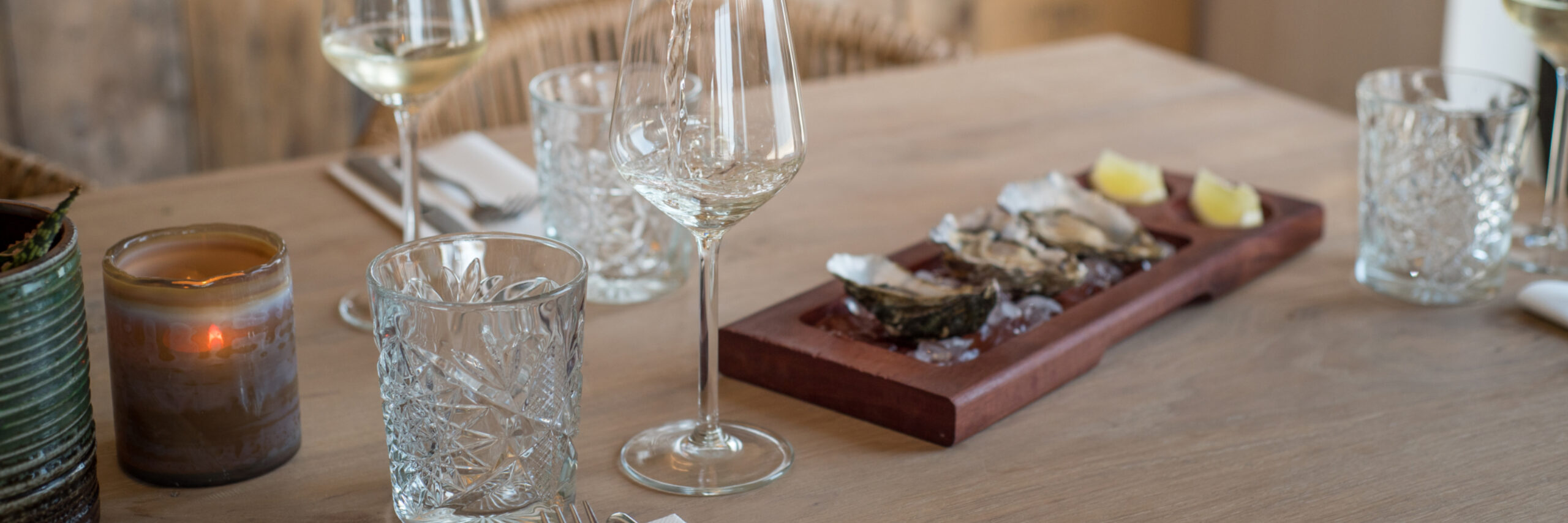 Oeters eten bij Gastropaviljoen XV fotograaf Wouter Bakker VVV Texel