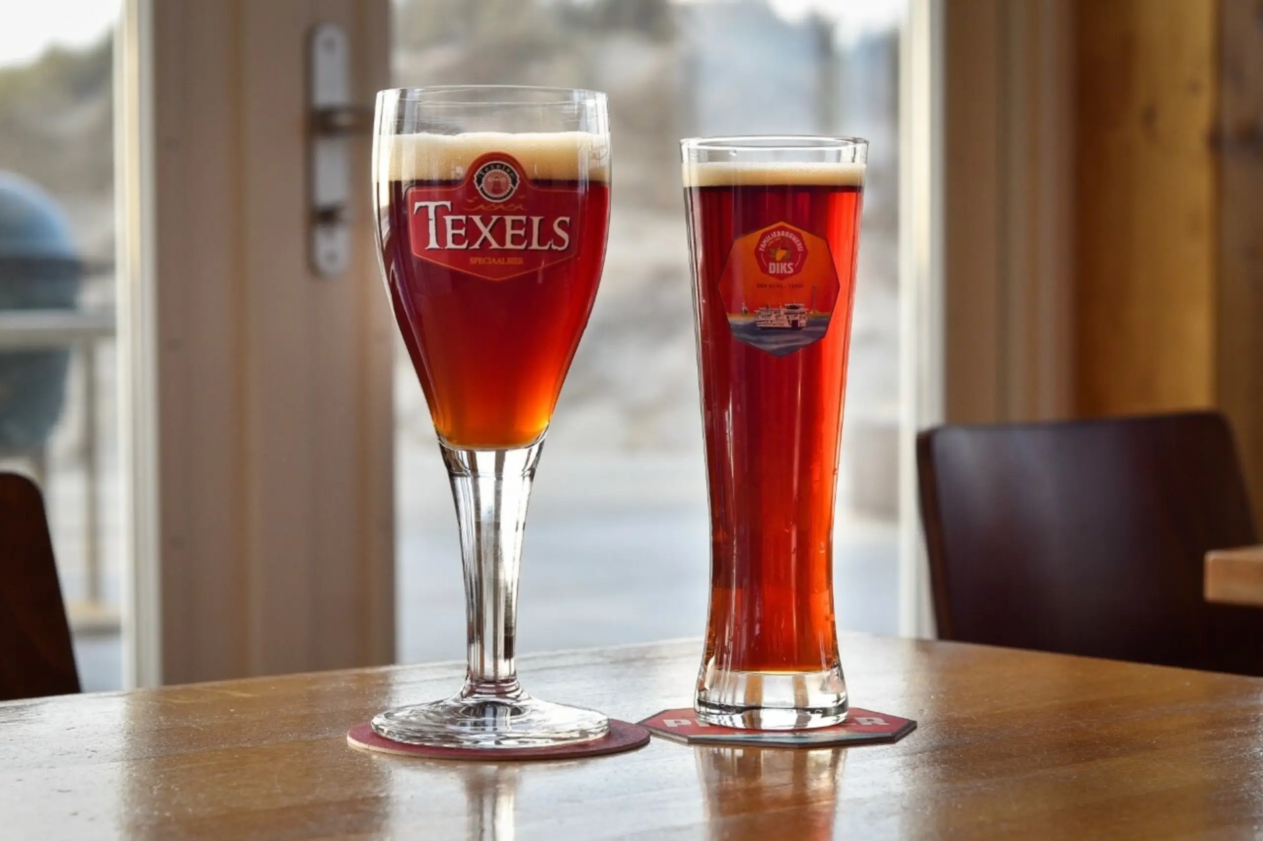 Texelse bockbiertjes van Texelse Bierbrouwerij en Familiebrouwerij DIKS VVV Texel