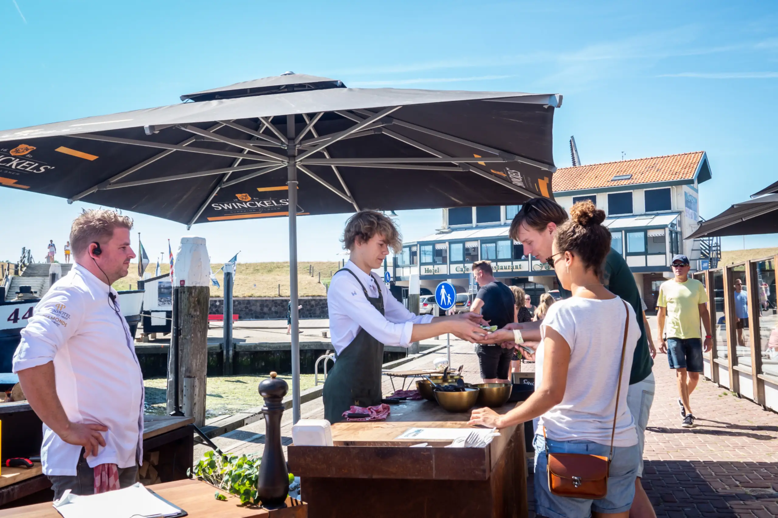 Oesters op het Havenvistijn