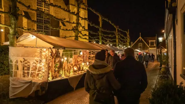 Kerstmarkt Oosterend fotograaf Evalien Weterings VVV Texel