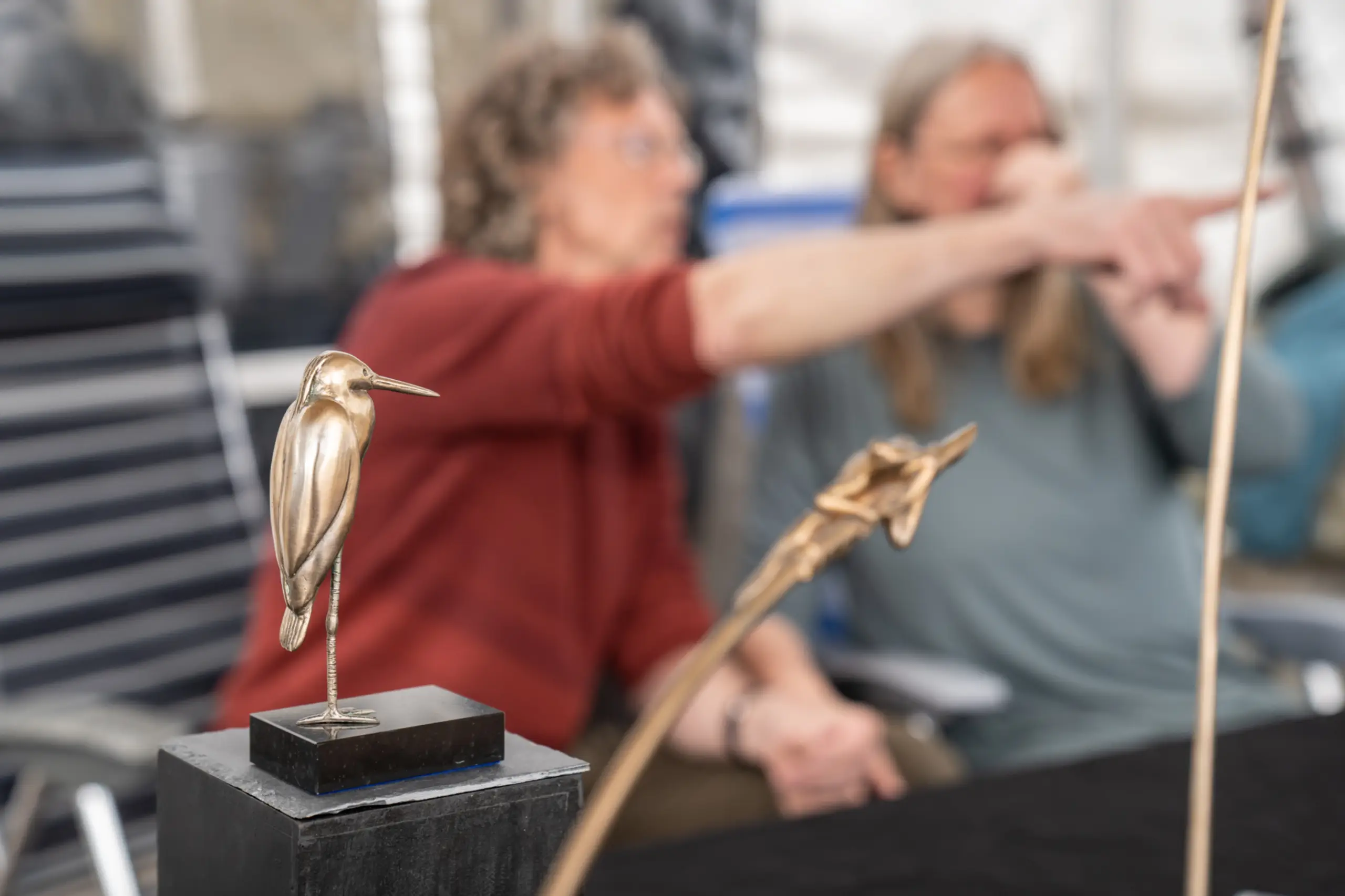 Kunst op de vogelaarsmarkt - Wadden Vogelfestival