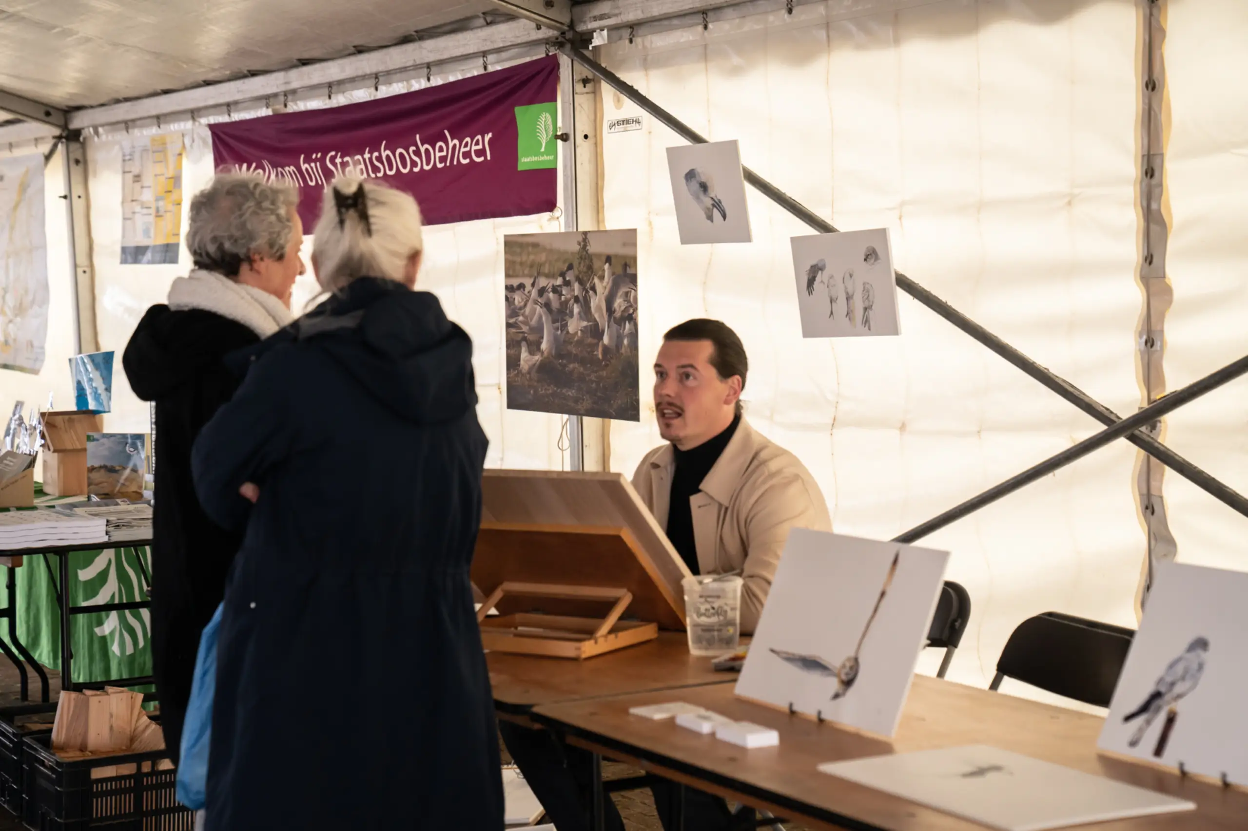 Kunst op de Birdfair - Wadden Vogelfestival