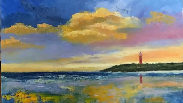 Schilderij van Texel