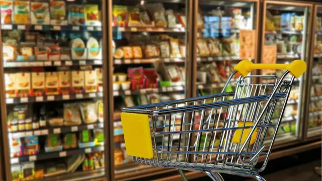 Supermarktwagen supermarkt openingstijden