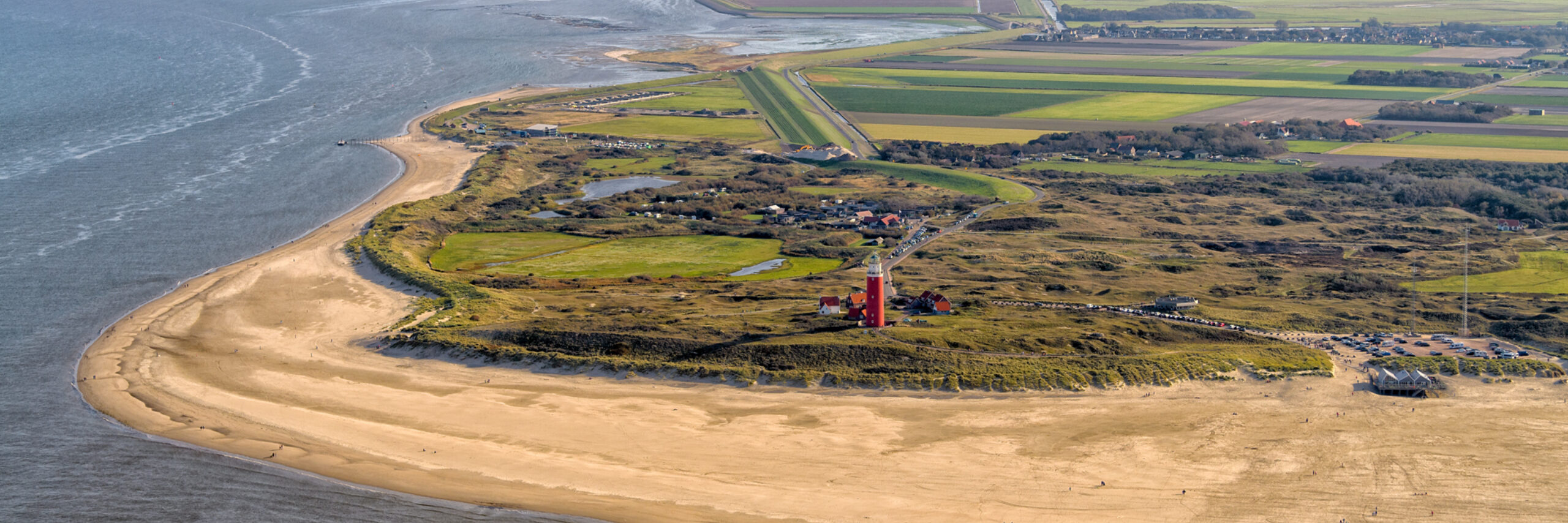 De Vuurtoren van boven Roel Ovinge vrij te gebruiken