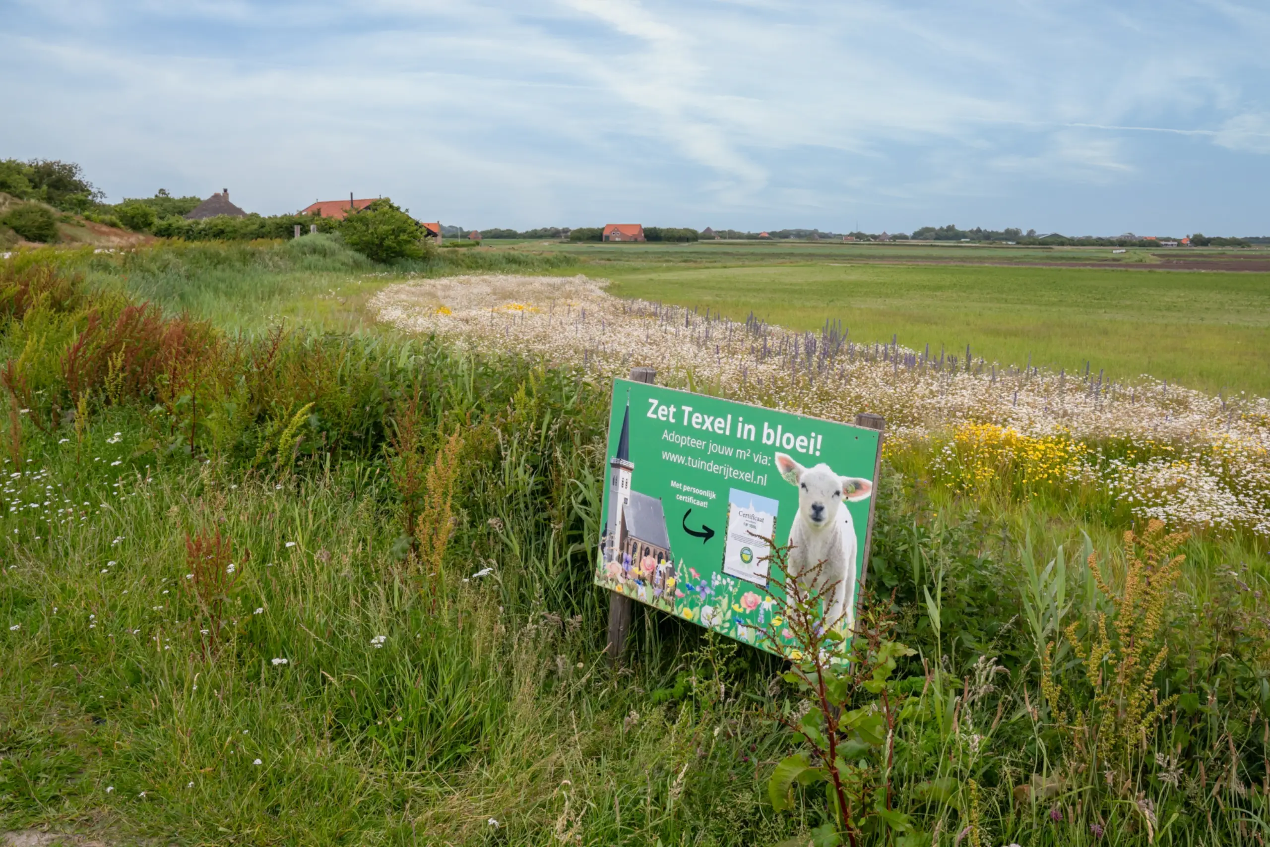 Bord Bloemrijk Texel