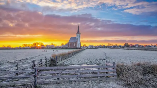 Winterbeeld Texel