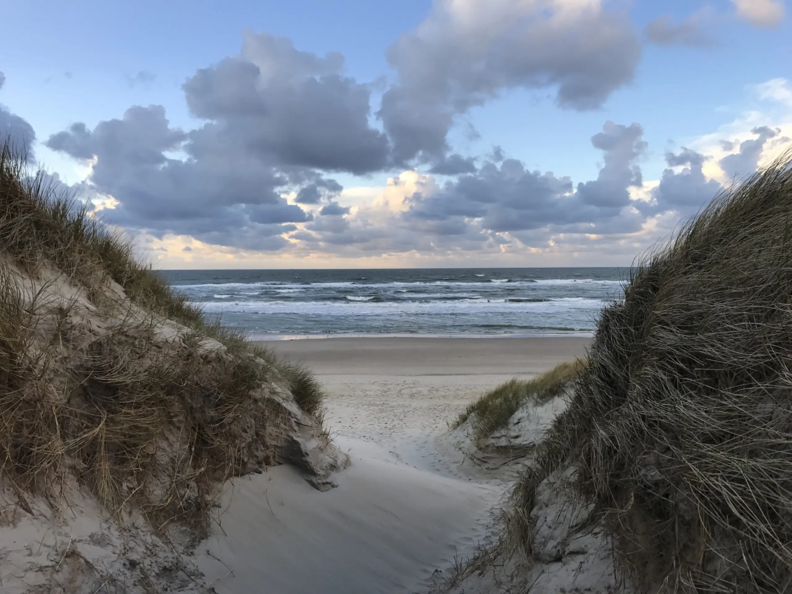 Pad naar het strand bij De Muy