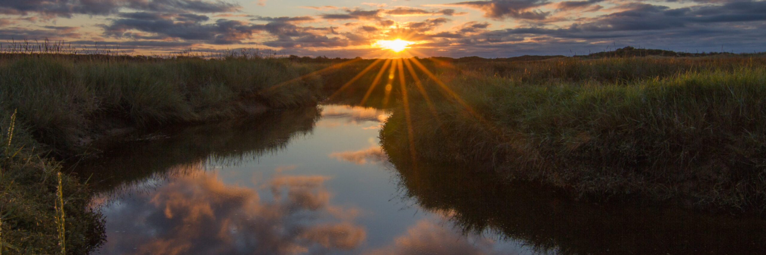Zonsondergang in De Slufter fotowedstrijd VVV Texel Inez Vree 2