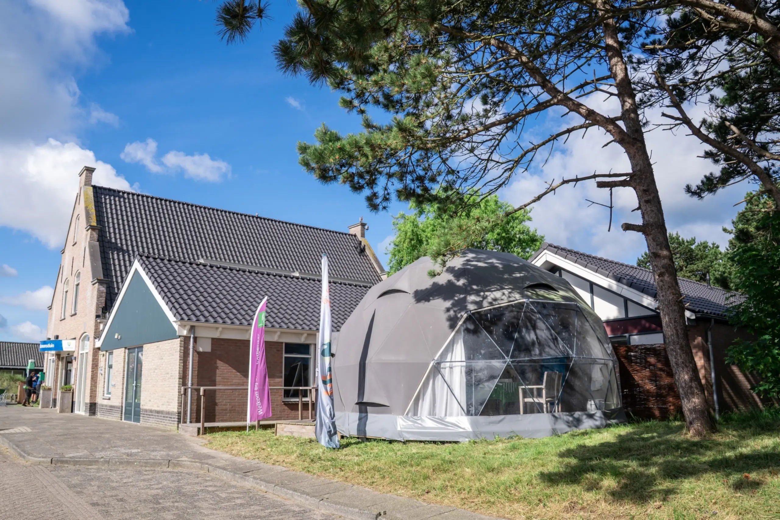 Informatietent bij Loodsmansduin