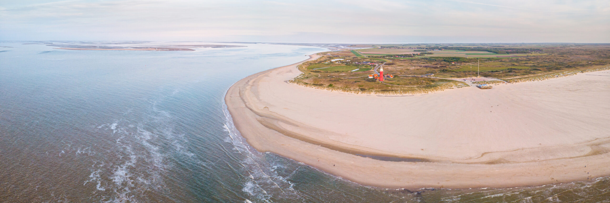 Texel wadden eiland verkleind