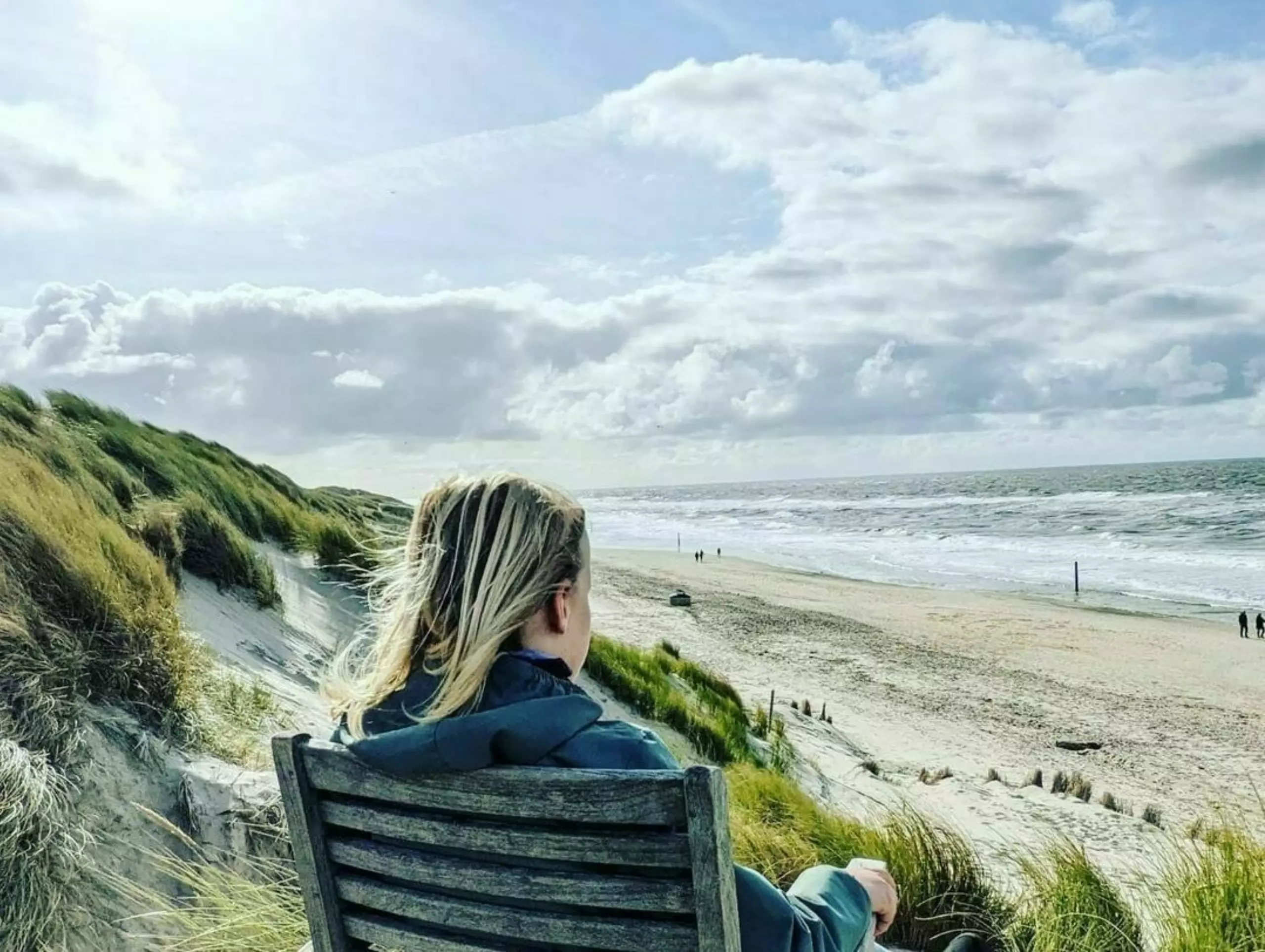 Relaxen op de duinen Daniel Zadrus